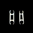 Tube Light Clips (Pair)