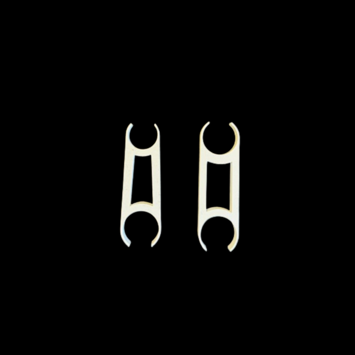 Tube Light Clips (Pair)